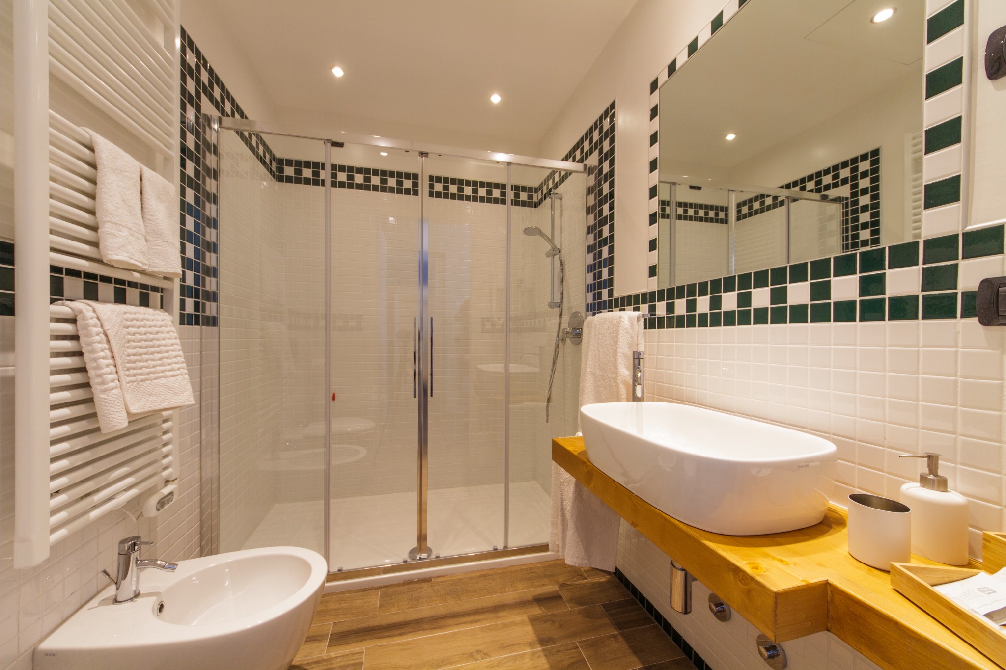 Private bathroom — See the shower and bathroom fittings before choosing your stay.